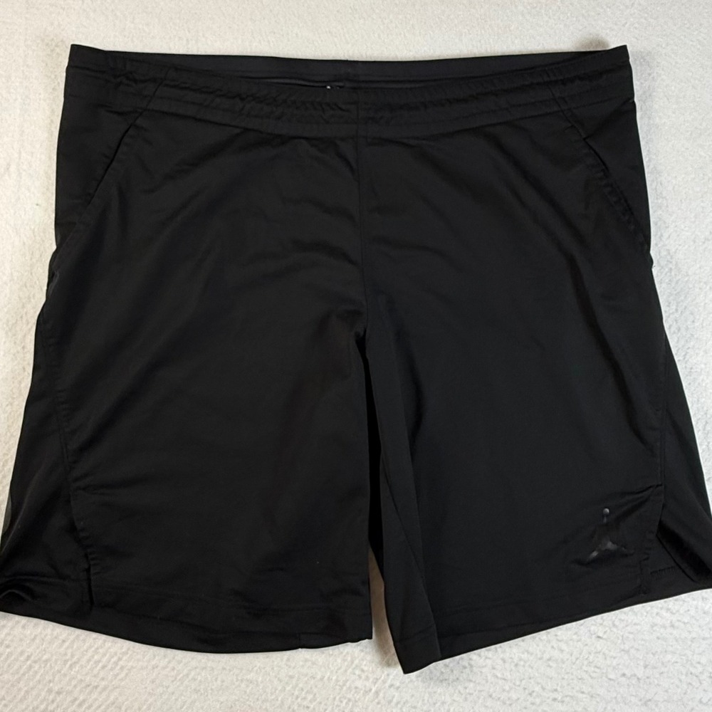 Jordan Brand Athletic Shorts Mens 2XL Dri-FIT Jumpman‎ Logo Black